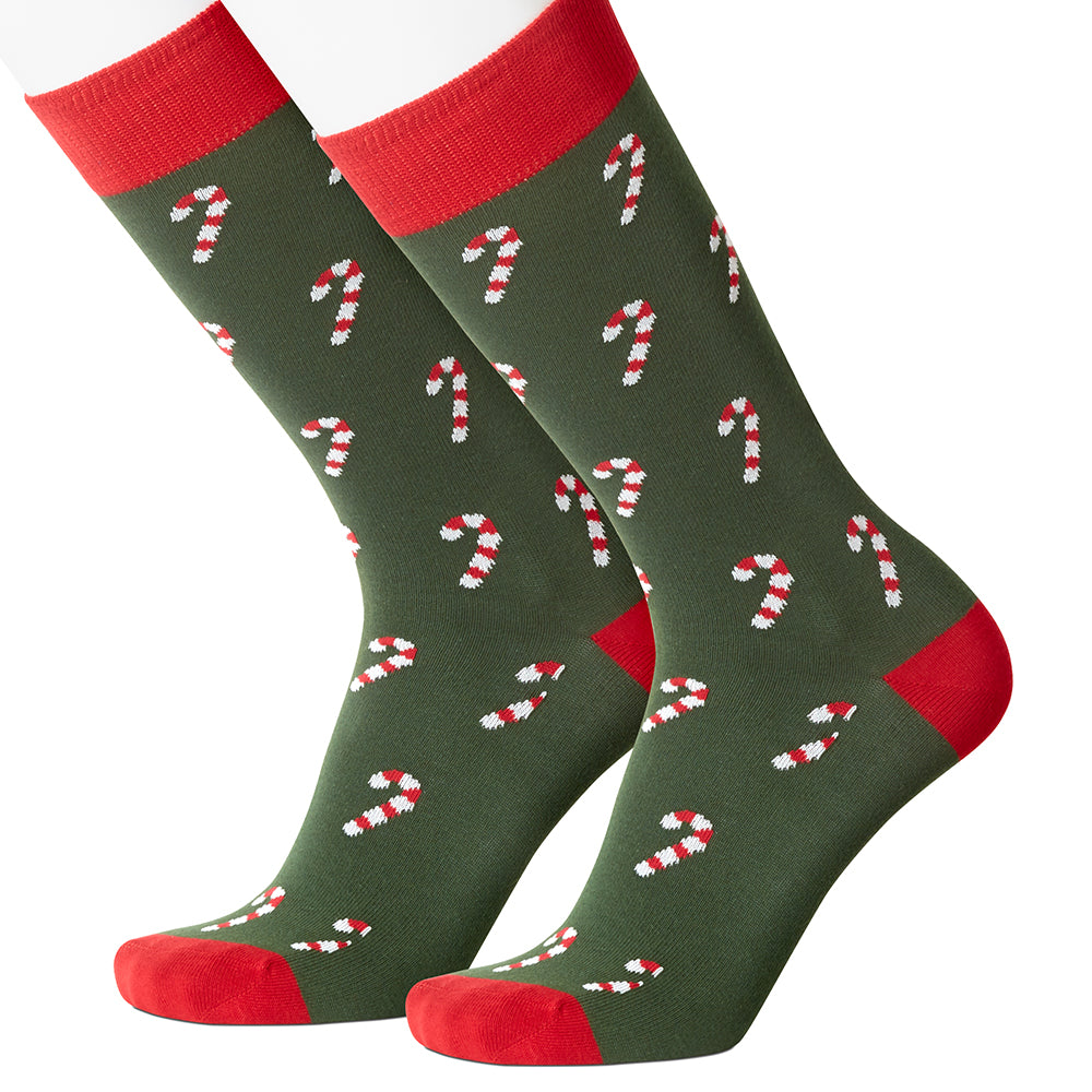 Candy Caned Men's Socks