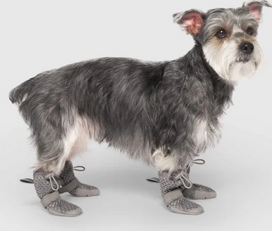 Canada Pooch Hot Pavement Boots size 4 Grey