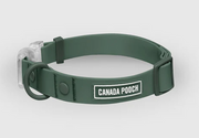 Canada Pooch Waterproof Collar Medium Forest Green