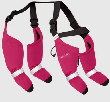 Canada Pooch Suspender Boots Short 3 Pink