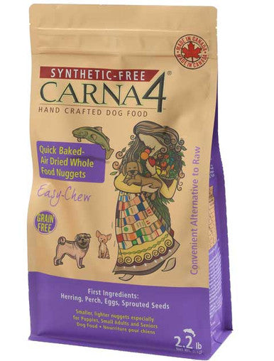 Carna4 Easy Chew Grain Free Fish Dog Food 2.2lb