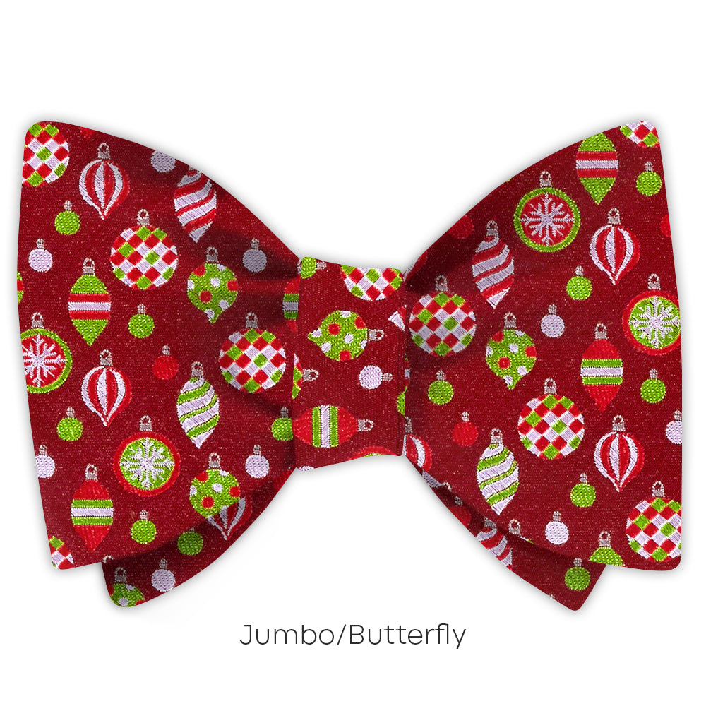 Christmas Baubles - bow ties