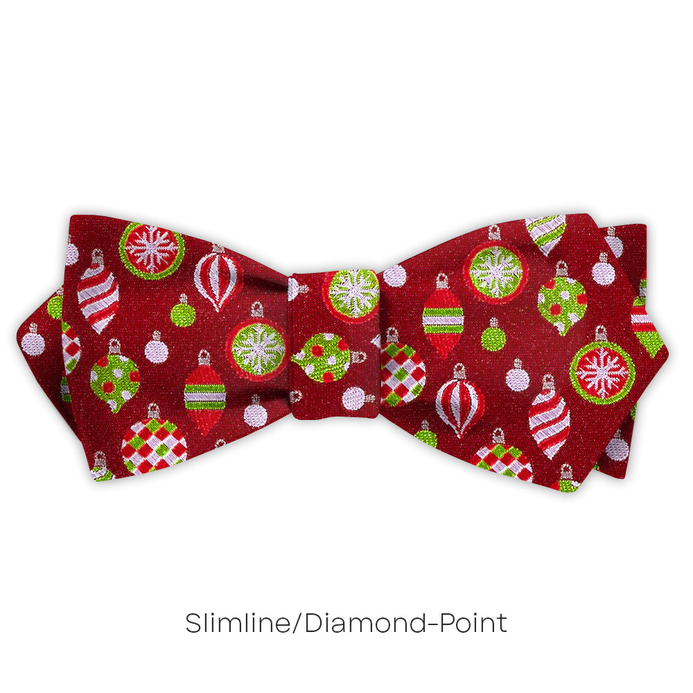 Christmas Baubles - bow ties