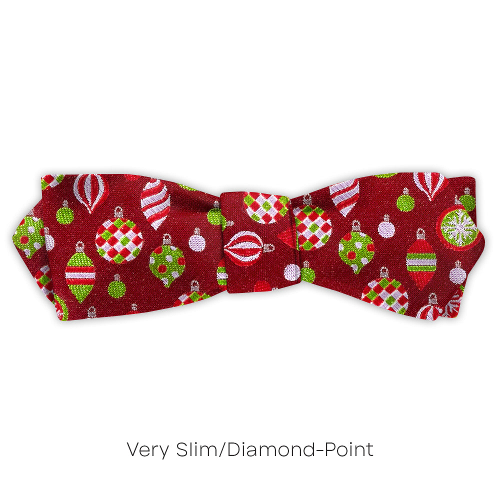 Christmas Baubles - bow ties