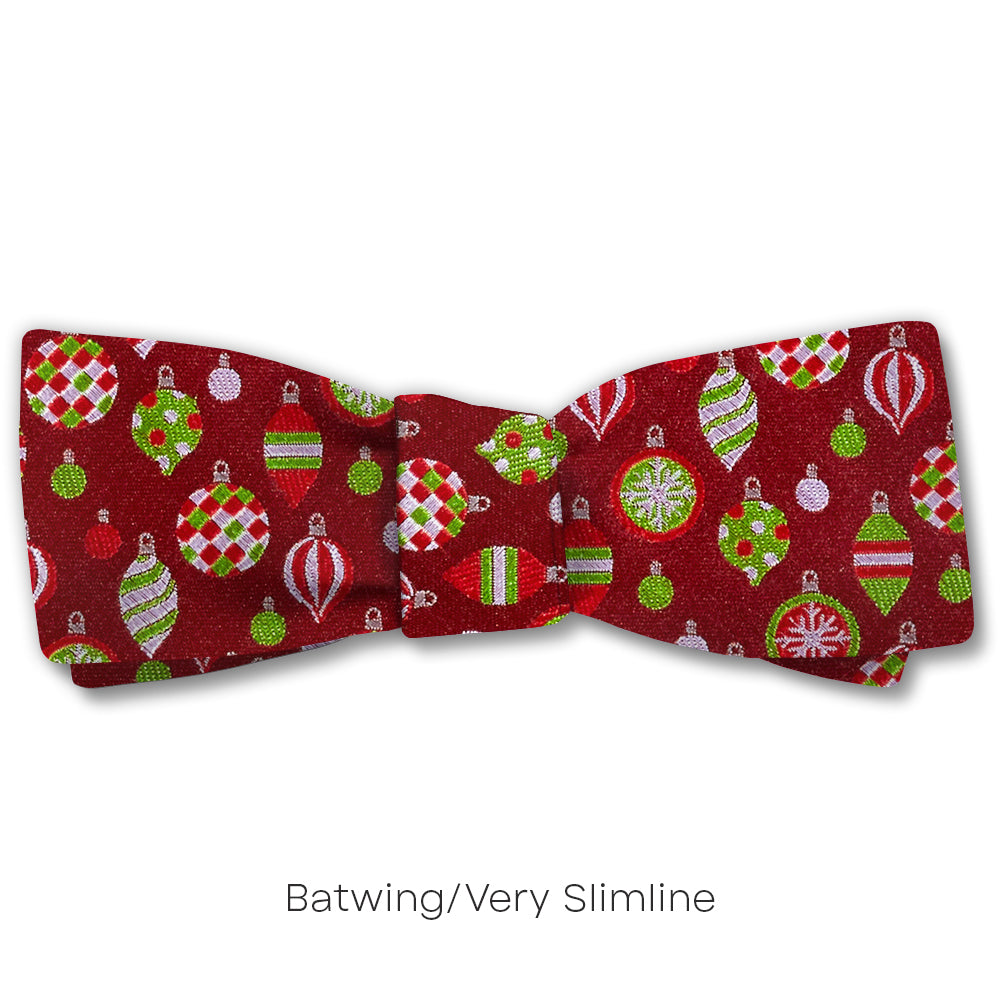 Christmas Baubles - bow ties