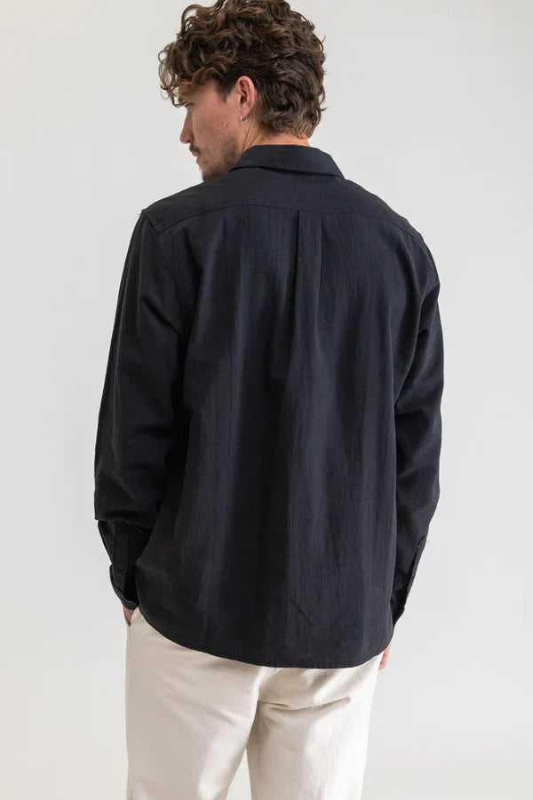 Rhythm Classic Linen Long Sleeve Shirt by Harbour Thread