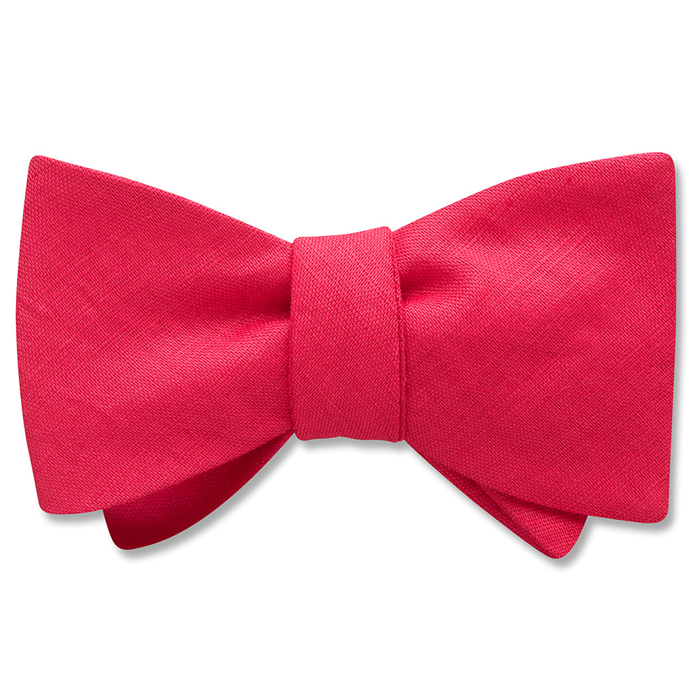 Solid Linen - Candy - bow ties