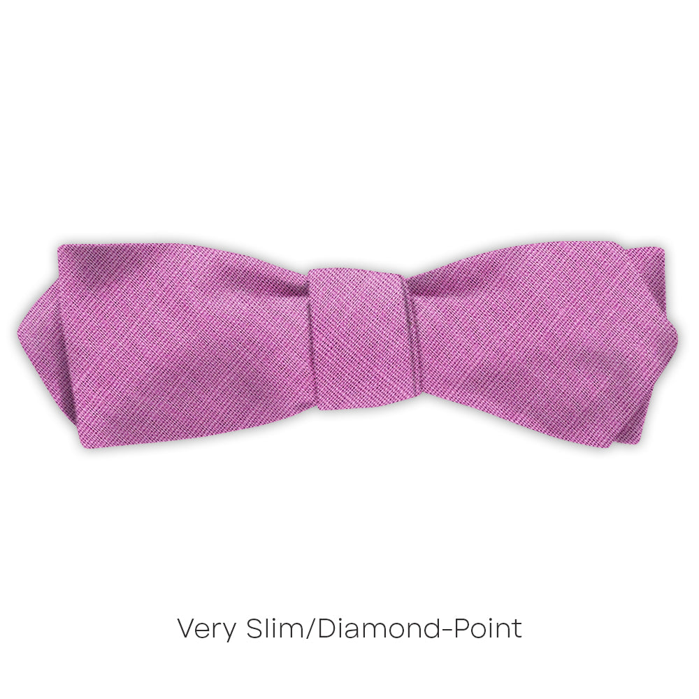 Solid Linen Lilac - bow ties