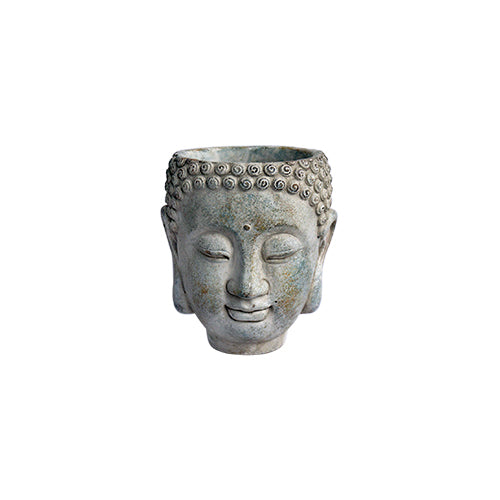 Buddha Head Planter 6in by Homeportonline