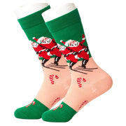 Can-Can Santa Women's Socks by Beau Ties of Vermont