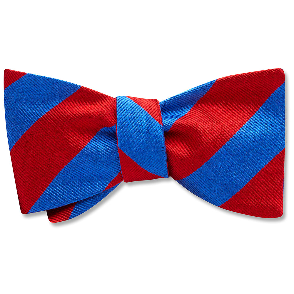 Collegiate Royal and Red - bow ties