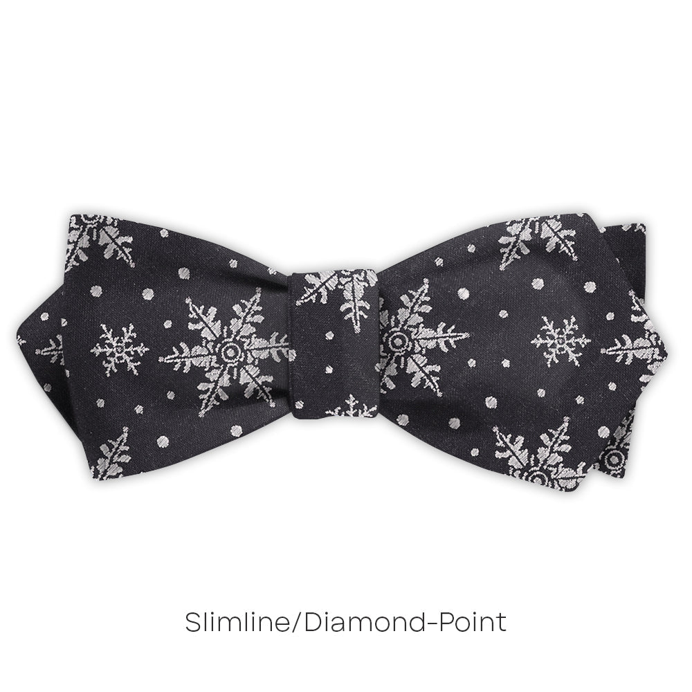 Crystalline Black - bow ties