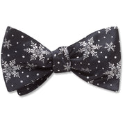 Crystalline Black - bow ties