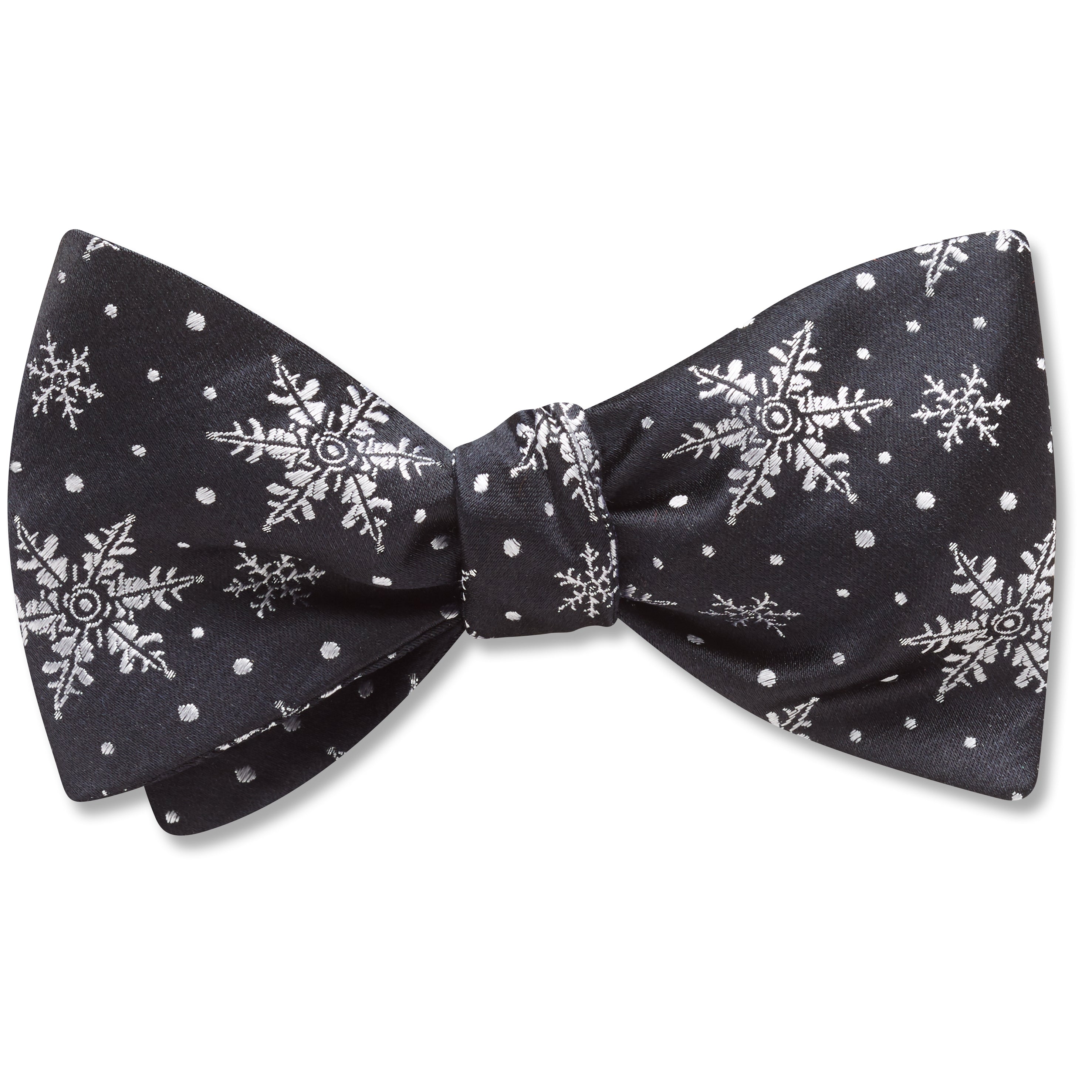 Crystalline Black - bow ties
