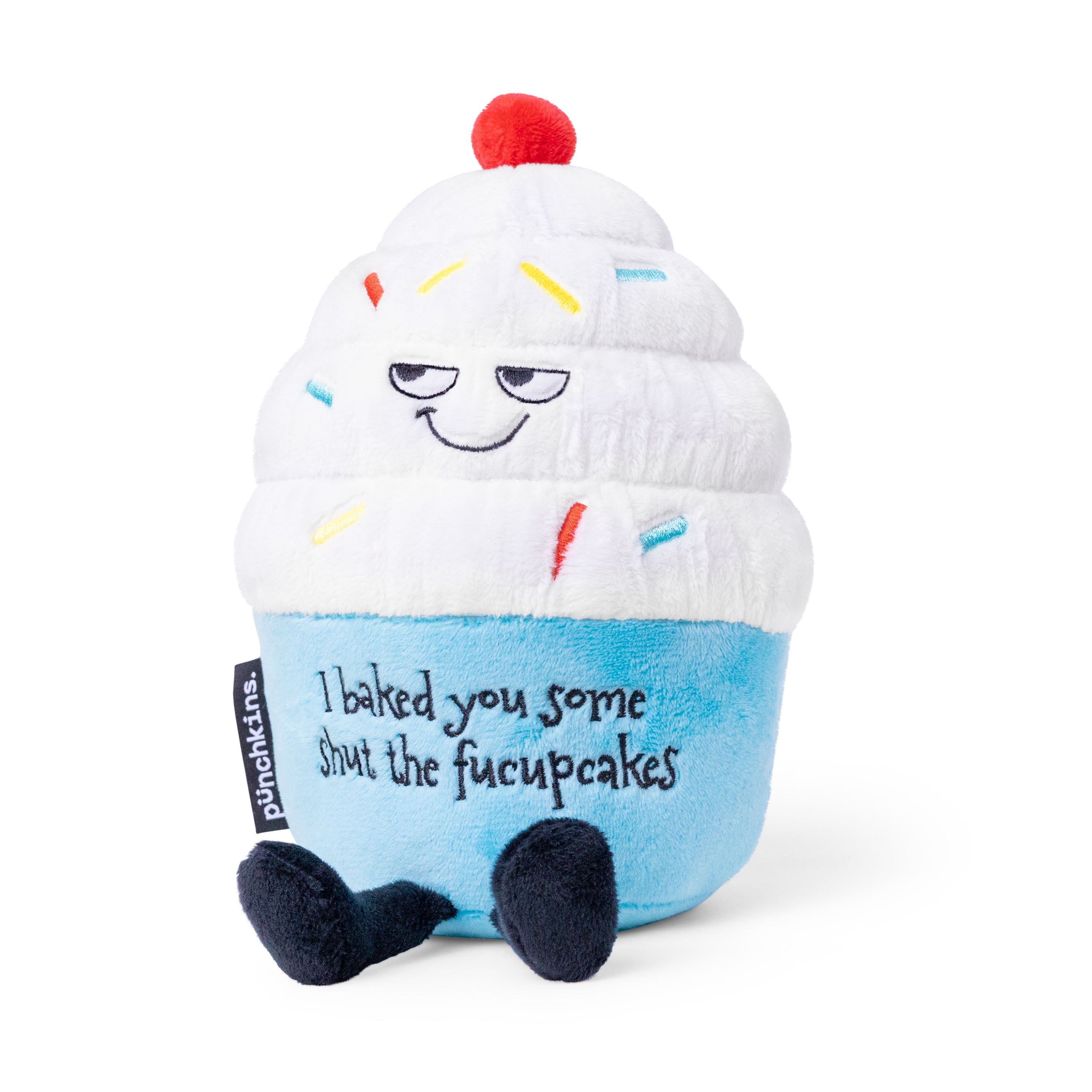 Plush Cupcake - I Baked You Some Shut The Fucupcakes by Homeportonline