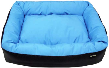Cycle Dog USA Made Waterproof Barrier Layout Bed Blue Medium 20x30