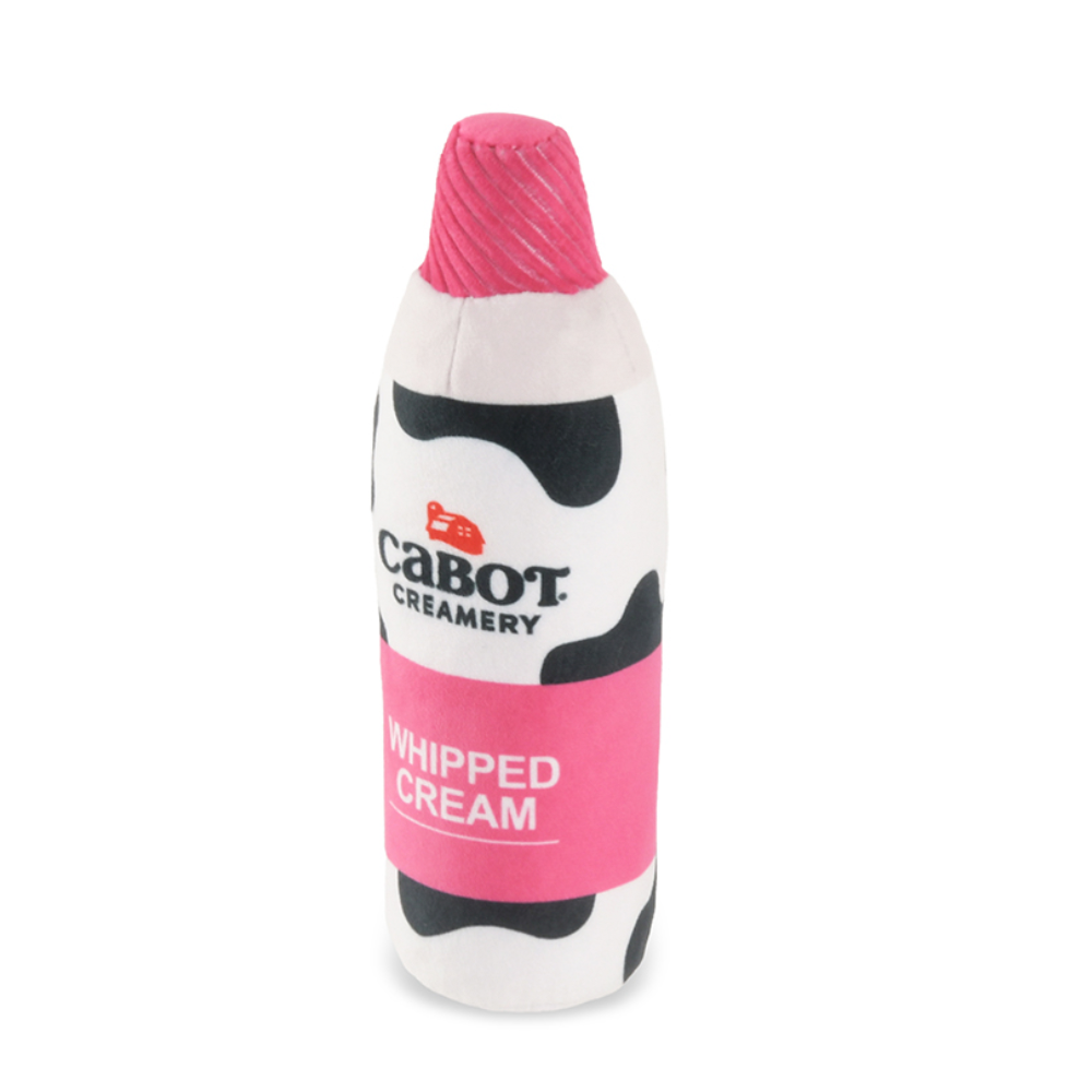 PLAY Cabot Creamery Whipped Cream Squeaky Toy
