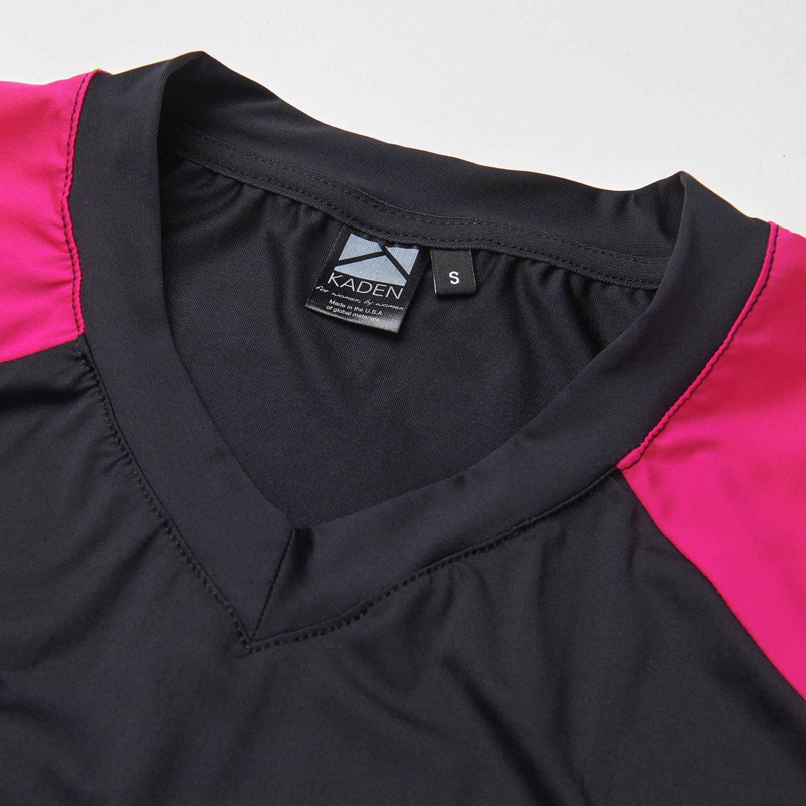 Cady-V Bike Jersey - Black / Rosemary by Kaden Apparel