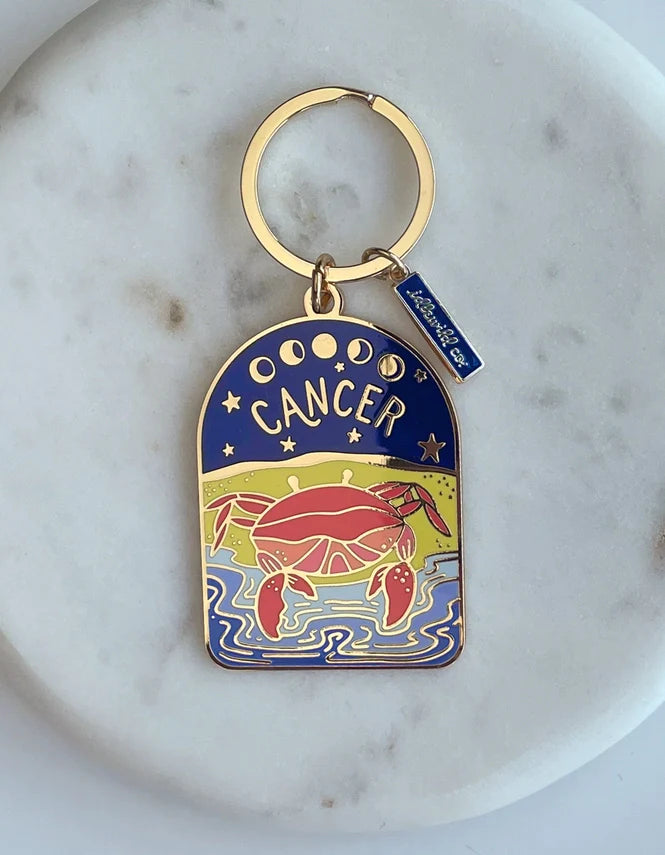 Idlewild Co. Zodiac Keychain