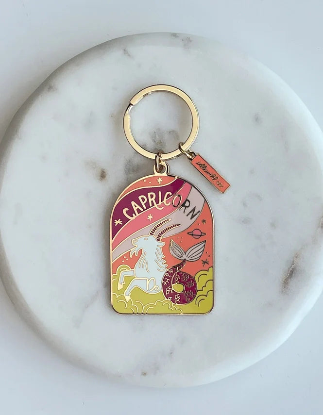 Idlewild Co. Zodiac Keychain