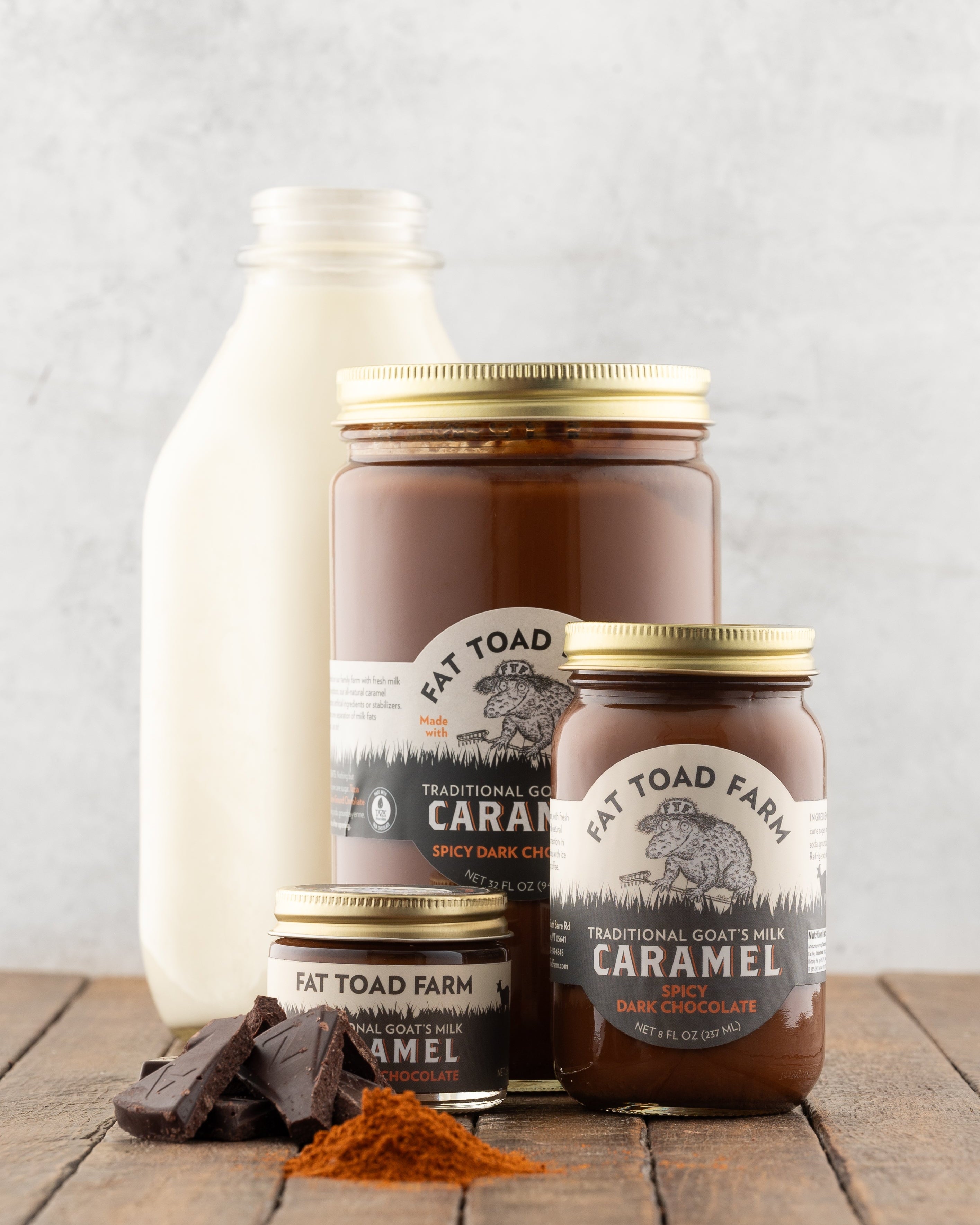 Spicy Dark Chocolate Caramel by Butterfly Bakery of Vermont