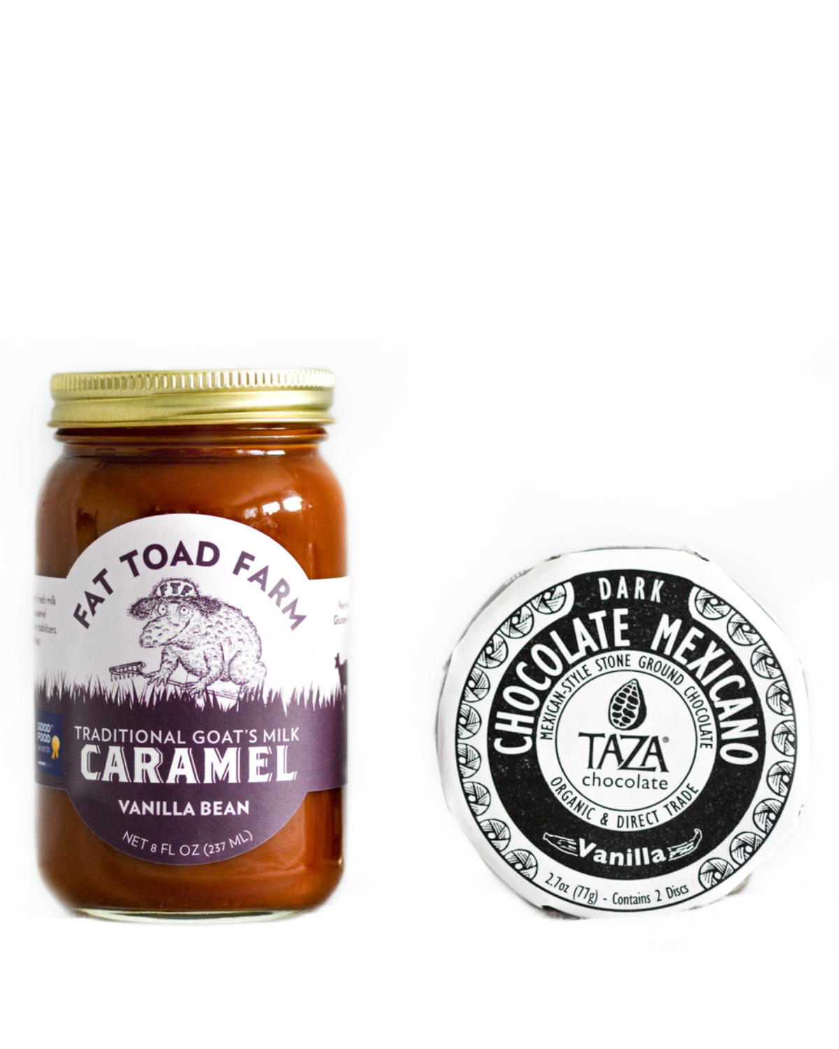 Sweets Combo! Caramel And Taza Chocolate by Butterfly Bakery of Vermont