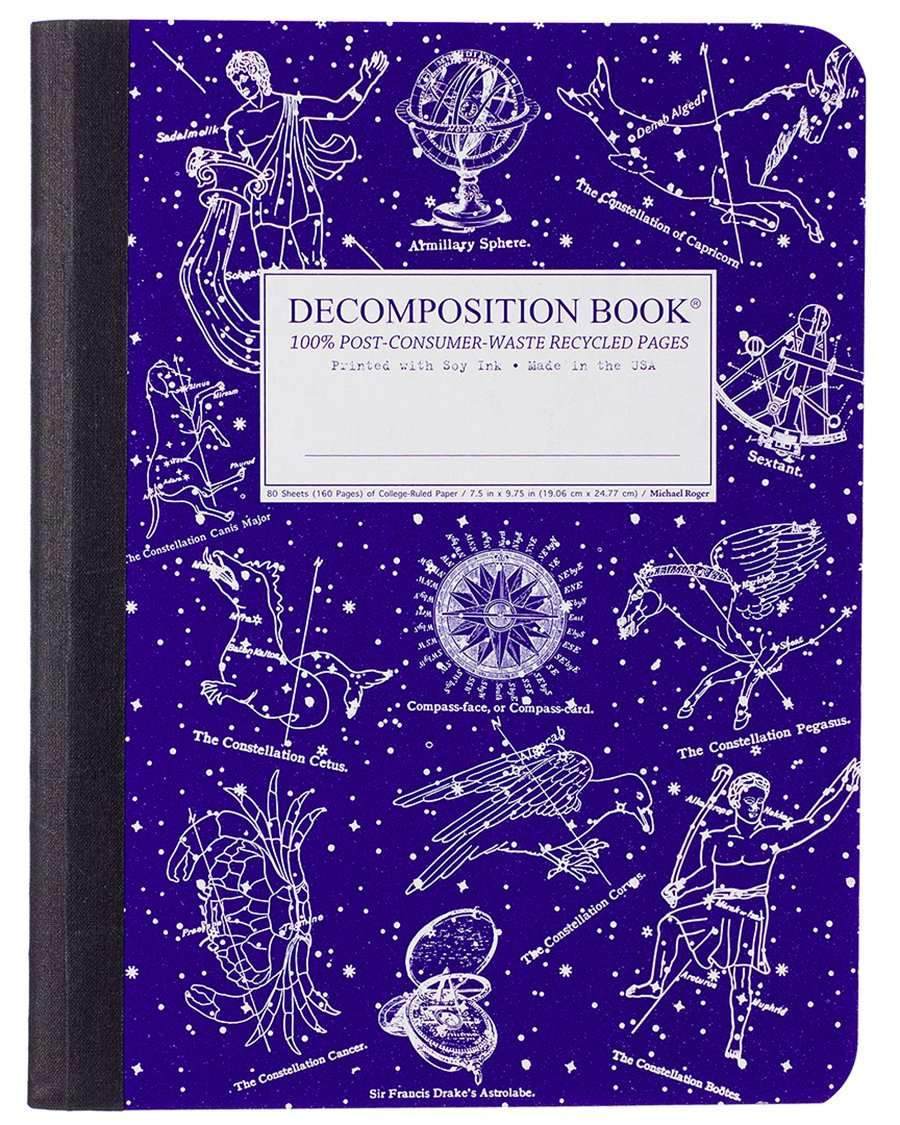 Decomposition Notebook - Celestial by Homeportonline