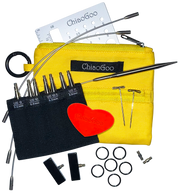 ChiaoGoo TWIST Shorties Interchangeable Needle Set #9-11 (Yellow Set)