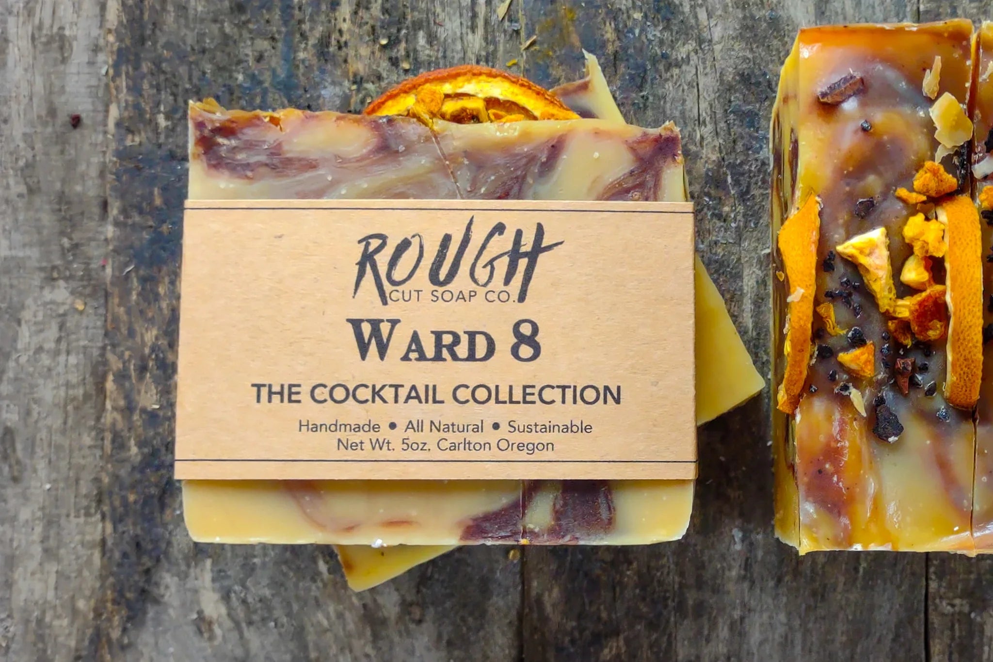 SALE! Handmade Rough Cut Soap Bars - Limited Edition Cocktail Collection by Wild Lark