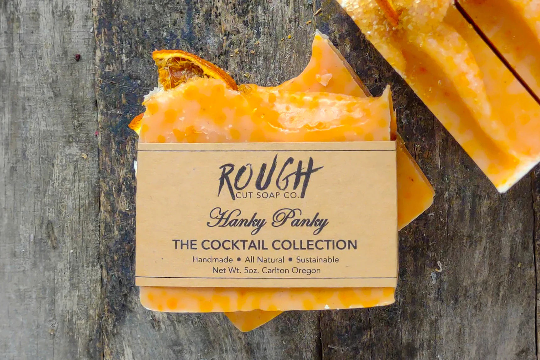 SALE! Handmade Rough Cut Soap Bars - Limited Edition Cocktail Collection
