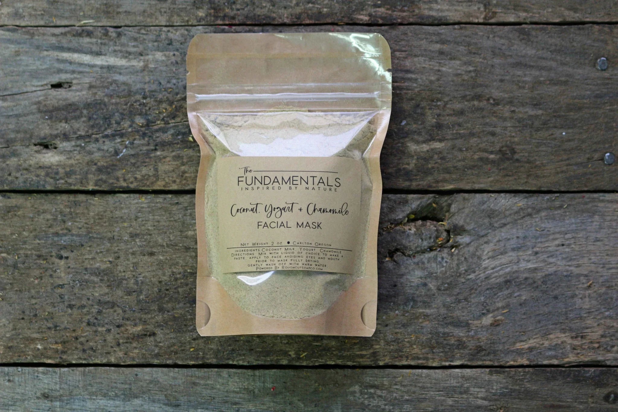 Coconut + Yogurt + Chamomile All-Natural Artisanal Facial Mask