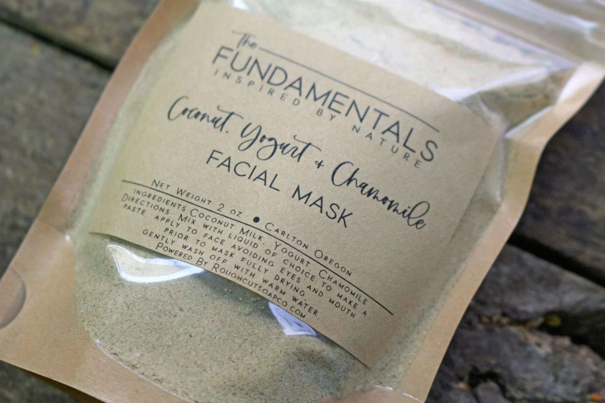 Coconut + Yogurt + Chamomile All-Natural Artisanal Facial Mask