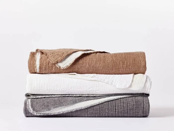 Coyuchi Cozy Cotton Organic Blanket