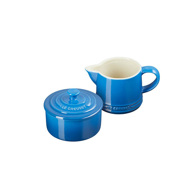 Signature Cream and Sugar Set by Kiss the Cook
