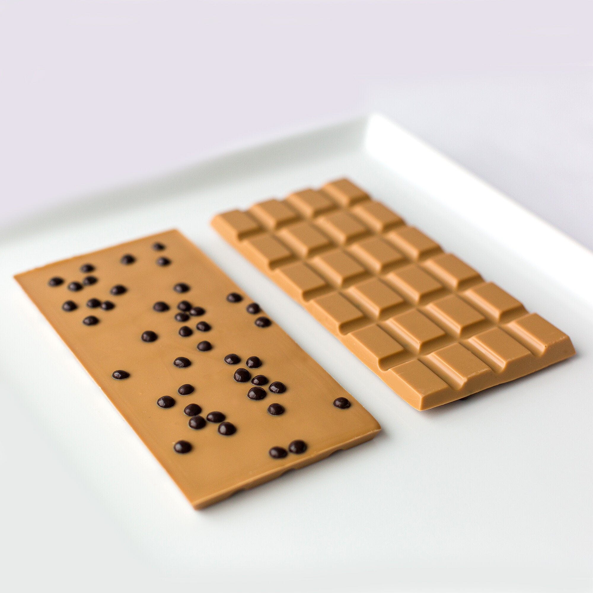 Crispy Pearl Blonde Chocolate Bar by NU Chocolat
