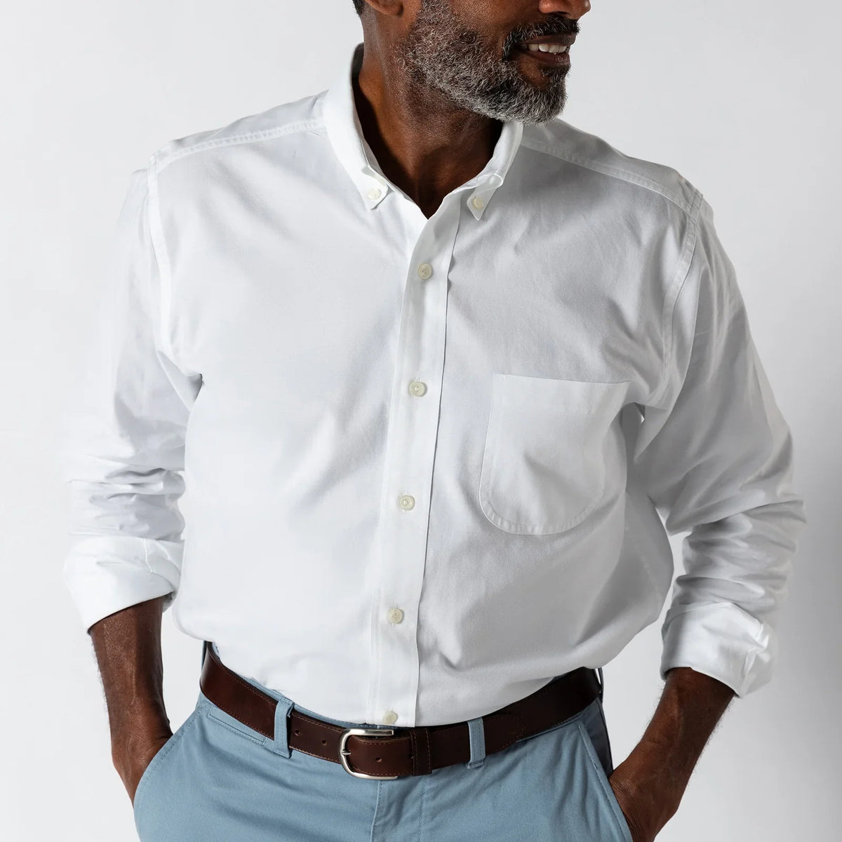 Duck Head Morris Solid Cotton Oxford Sport Shirt
