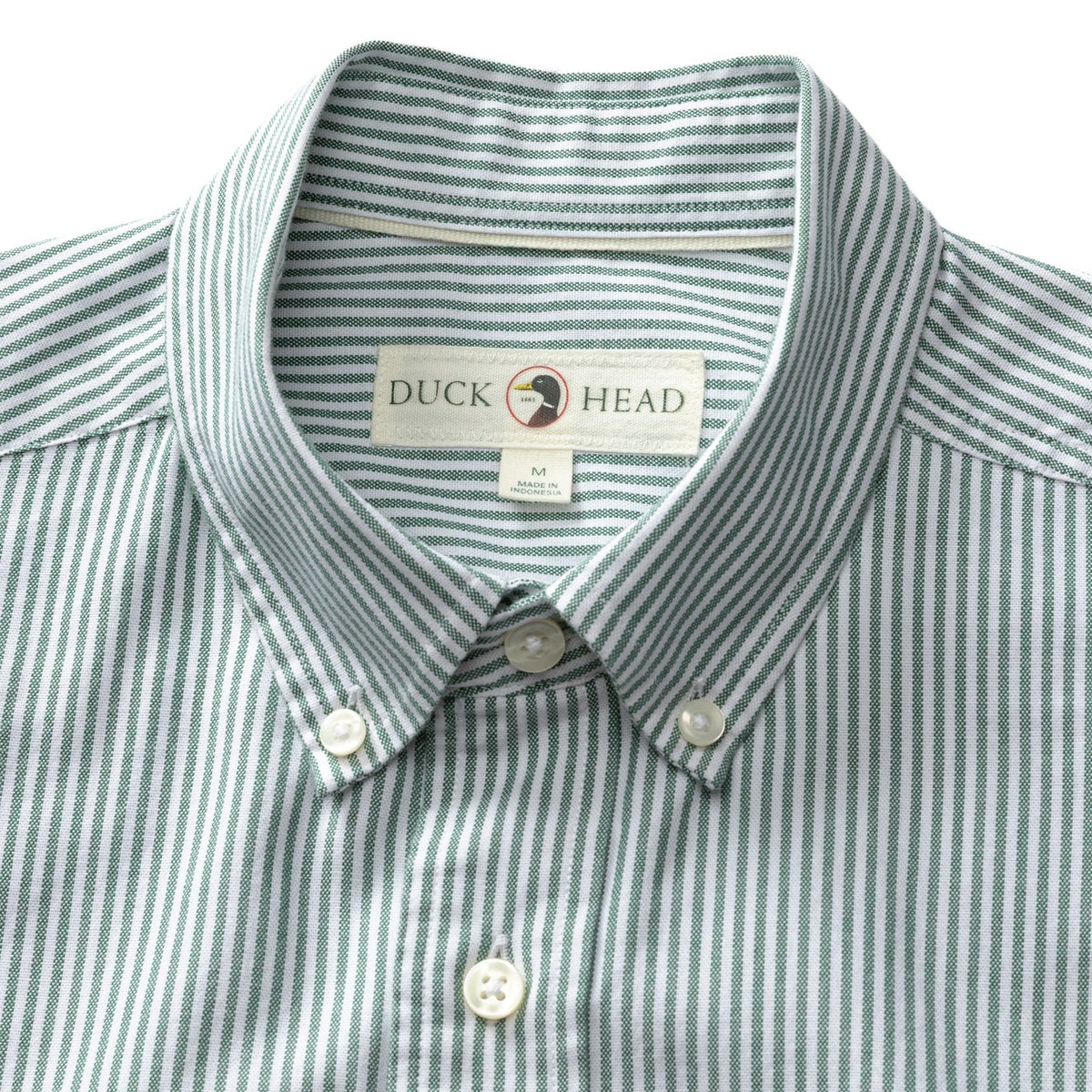 Duck Head Collins Stripe Cotton Oxford Sport Shirt