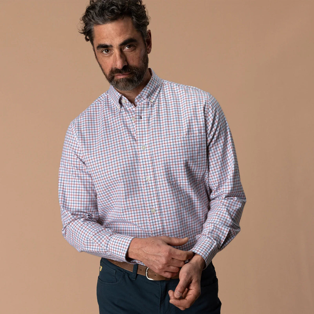 Duck Head Klein Plaid Cotton Oxford Sport Shirt