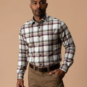 Duck Head Roane Plaid Cotton Flannel Sport Shirt