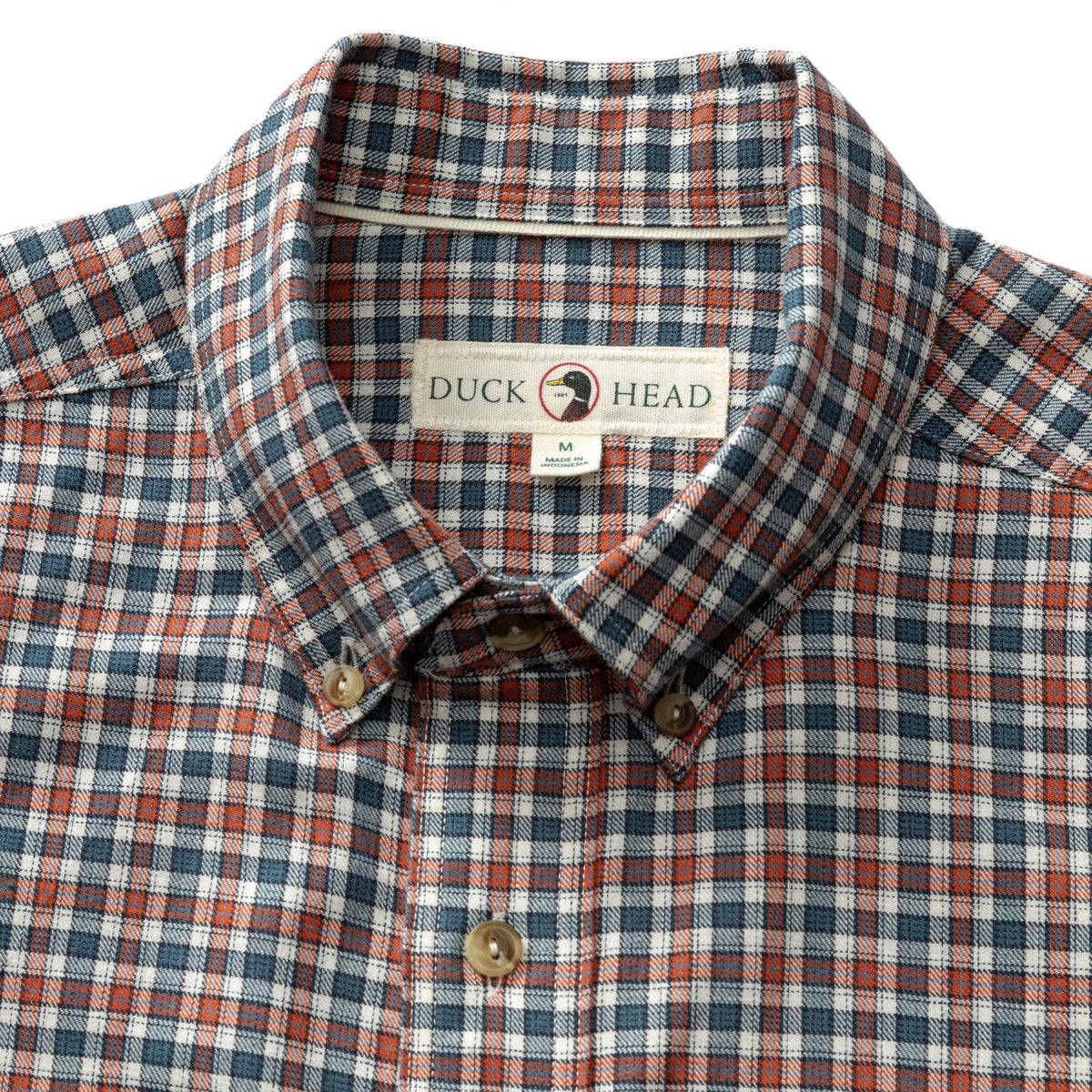 Duck Head Caldor Plaid Cotton Wool Sport Shirt