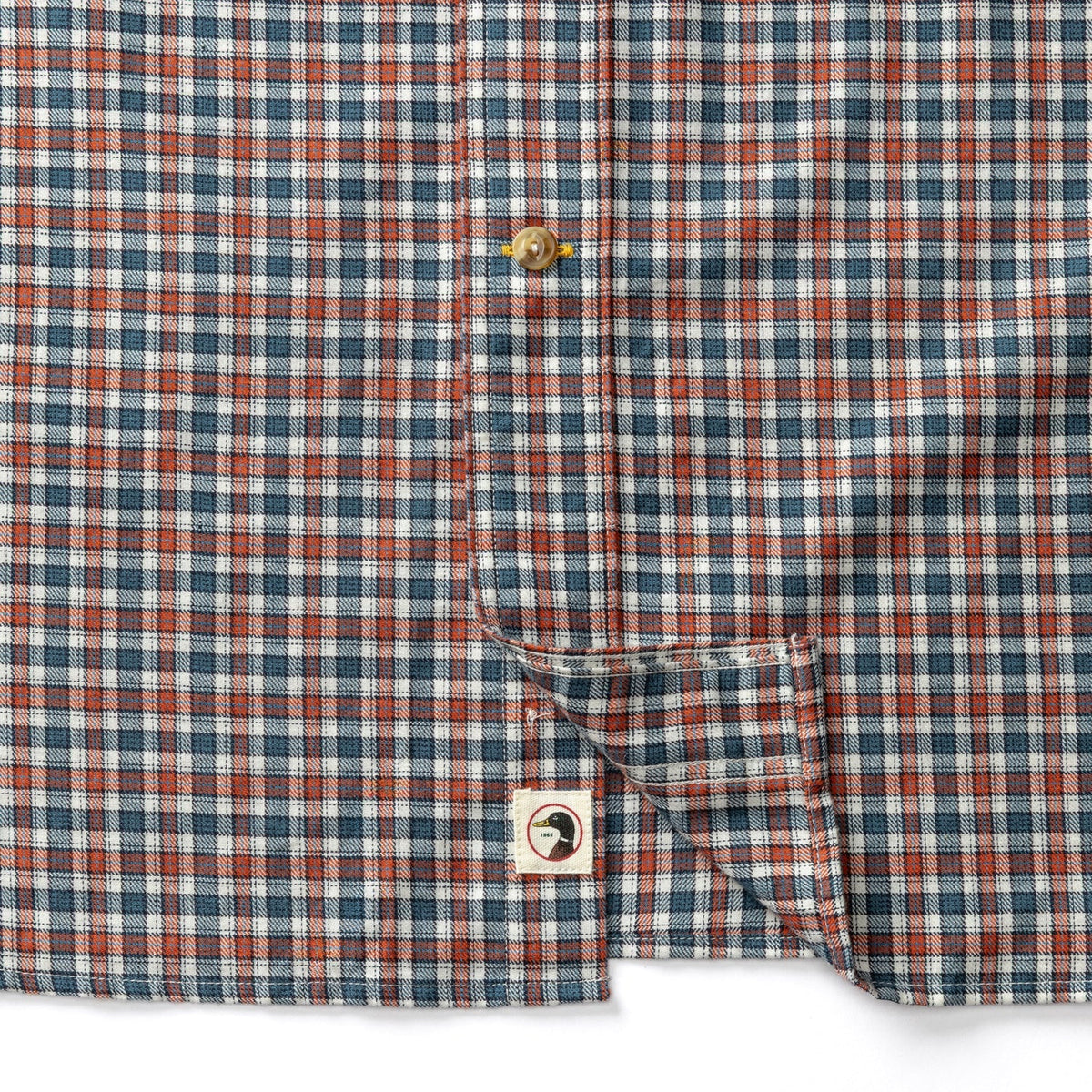 Duck Head Caldor Plaid Cotton Wool Sport Shirt