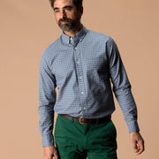 Duck Head Lang Plaid Cotton Twill Joyner Plaid Shirt