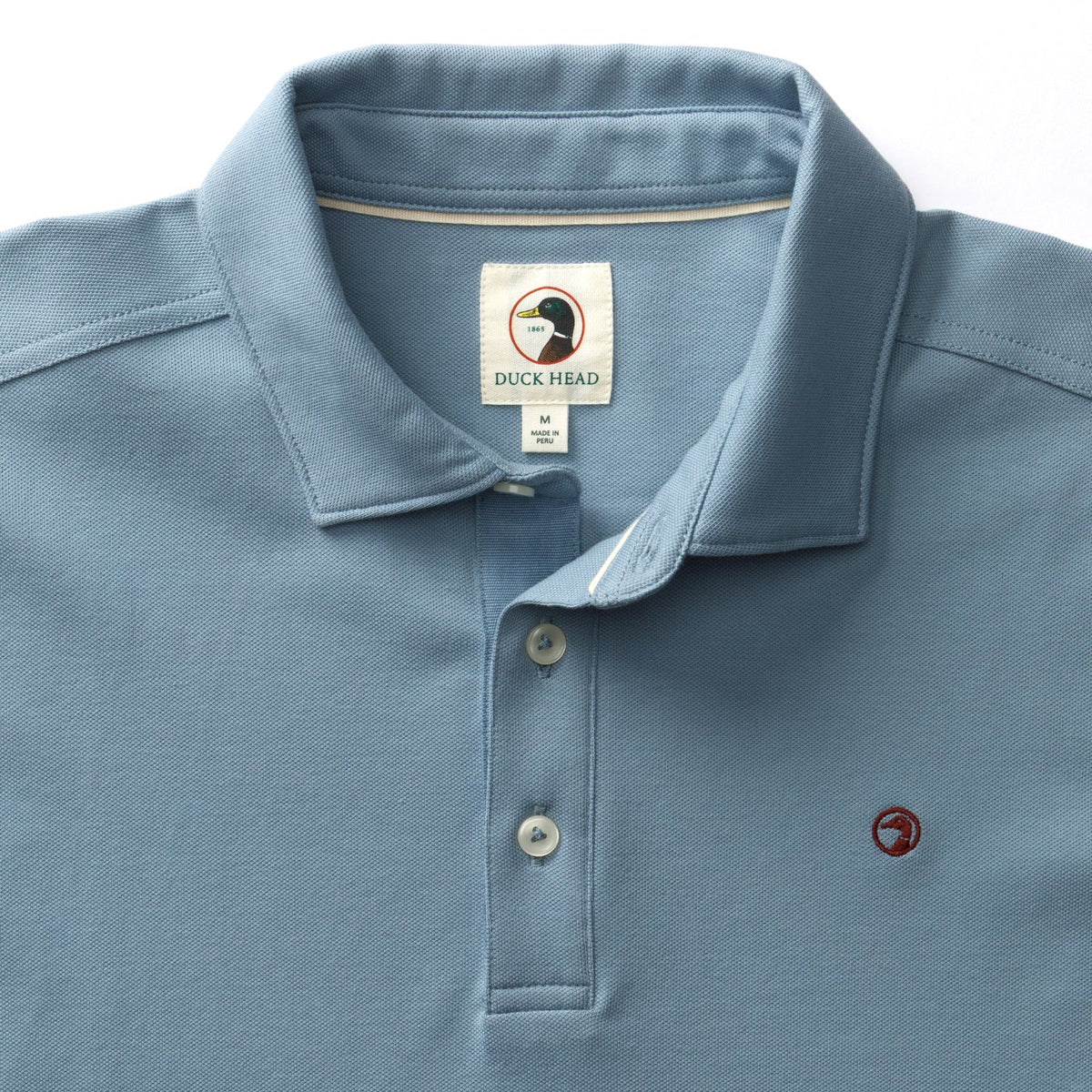 Duck Head Solid Short Sleeve Hanover Pima Cotton Pique Polo
