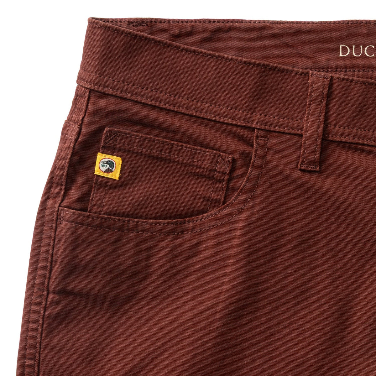 Duck Head Classic Fit Pinpoint Canvas Five-Pocket