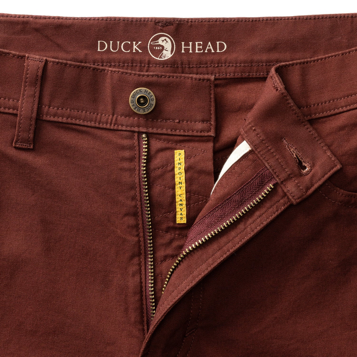 Duck Head Classic Fit Pinpoint Canvas Five-Pocket