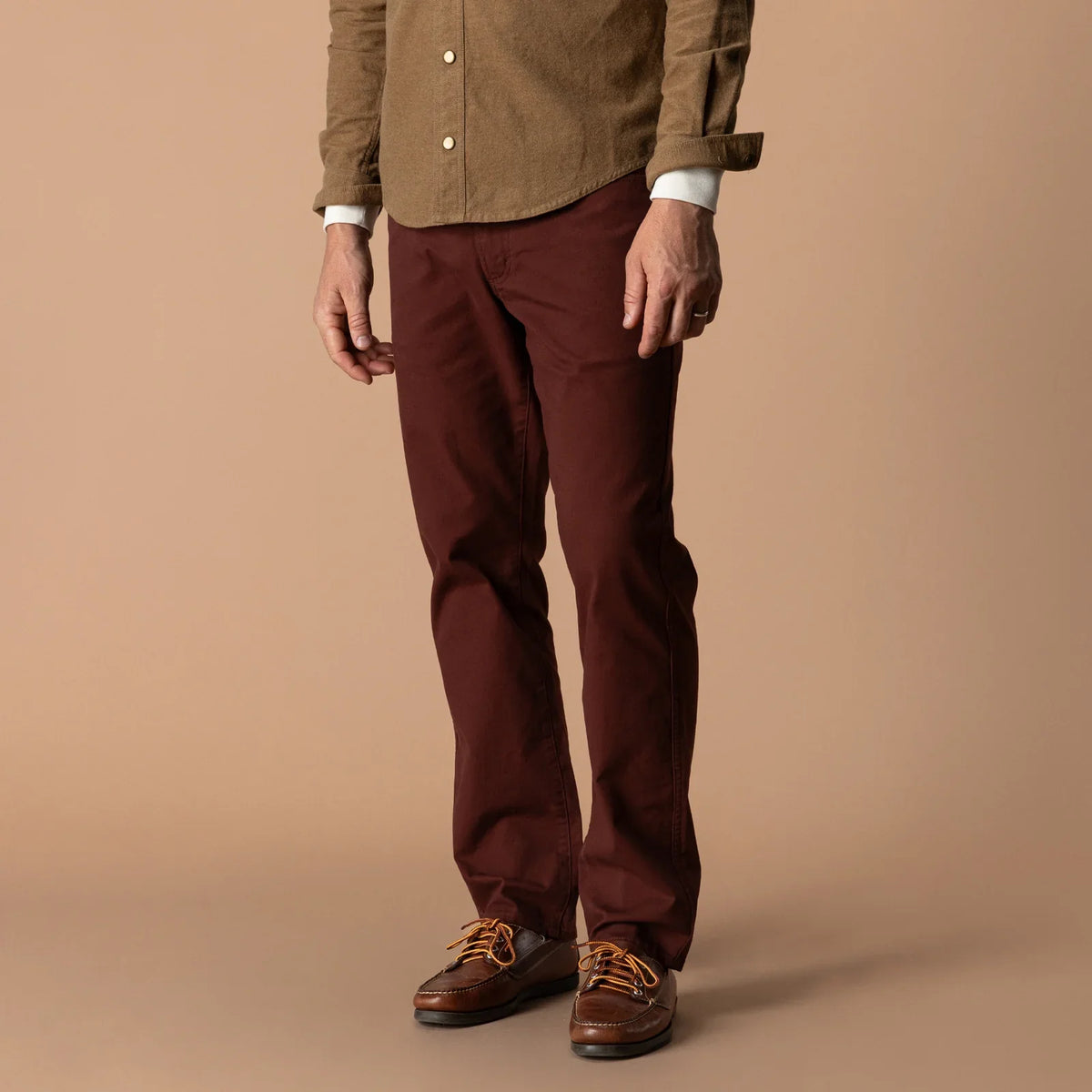 Duck Head Classic Fit Pinpoint Canvas Five-Pocket