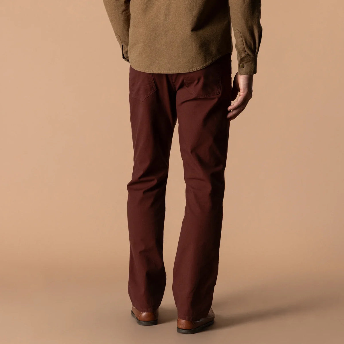 Duck Head Classic Fit Pinpoint Canvas Five-Pocket