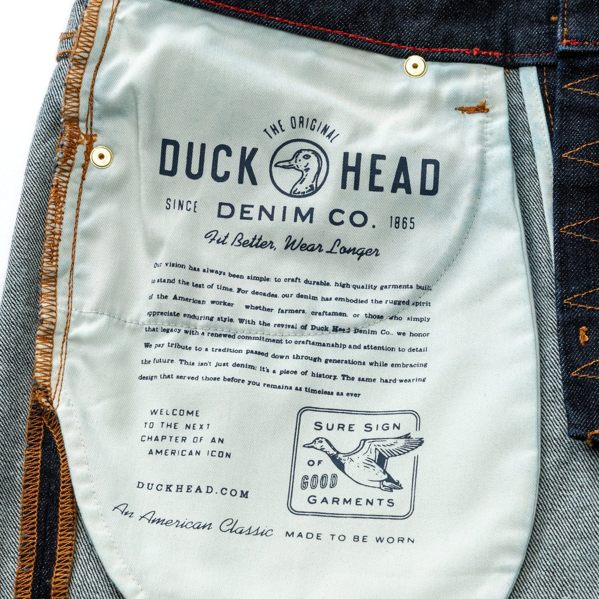 Duck Head Classic Straight Denim