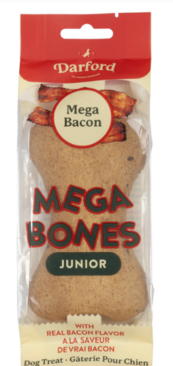 Darford Dog Mega Bone 3.5oz Bacon