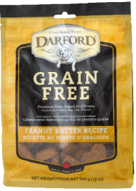 Darford Grain Free Peanut Butter Heart Dog Treat 12oz by Pet Food Warehouse